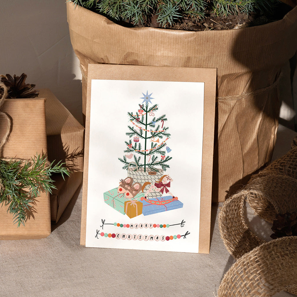 Carte sapin