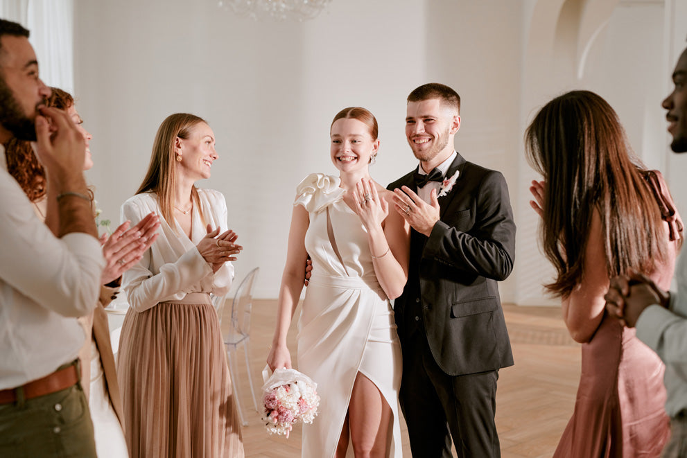 Félicitation jeunes mariés