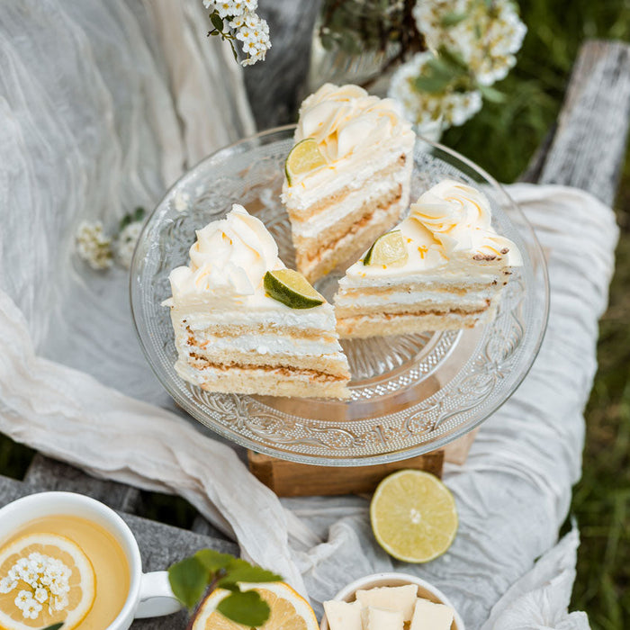 anniversaire adulte gâteau au citron et meringue