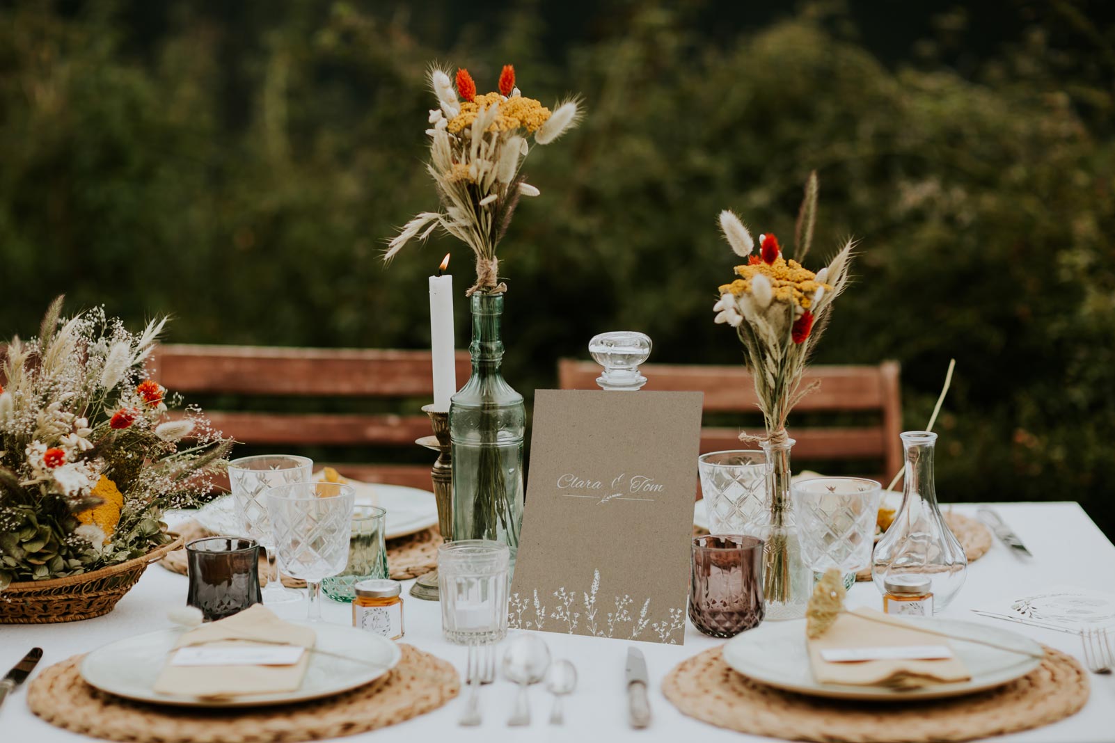 Deco mariage champêtre : idées et conseils pour un mariage bucolique et plein de charme