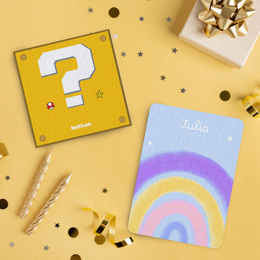 Carte invitation anniversaire enfant
