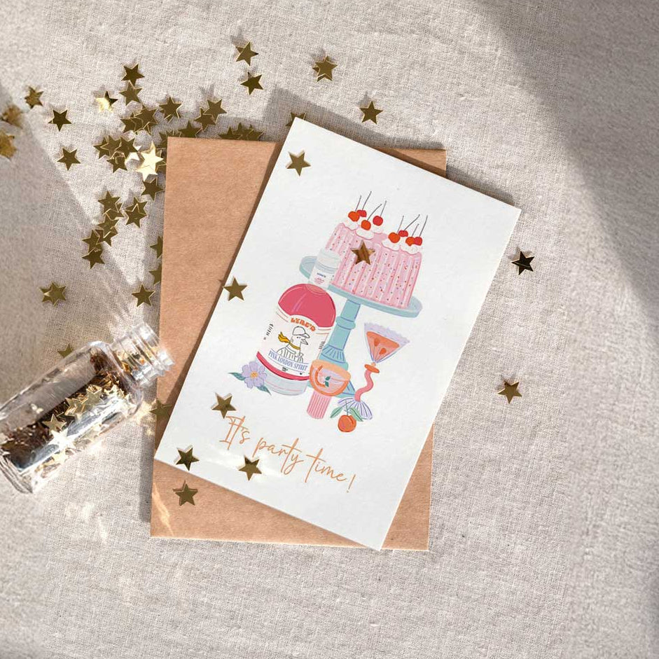 Invitation anniversaire adulte moderne