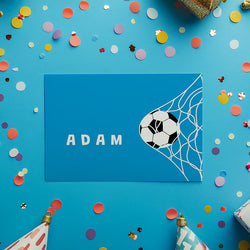 Carte invitation anniversaire enfant sport
