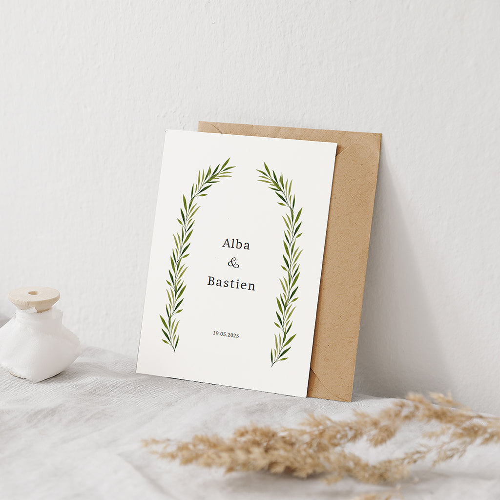 faire-part mariage chic