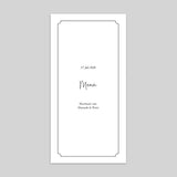 Elegantes Menü