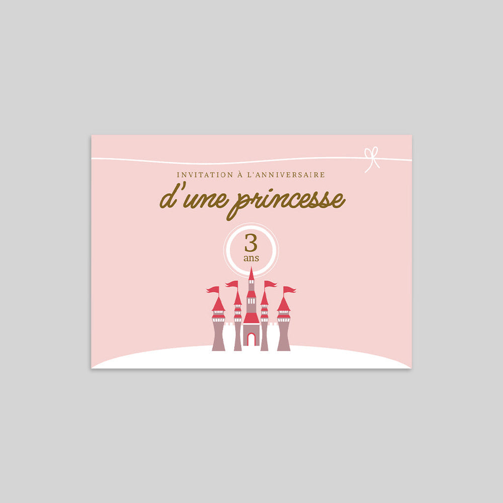 Un anniversaire de Princesse