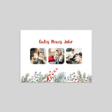 Blumiges Frohes Neues Jahr