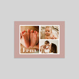 Fotocollage drei Fotos