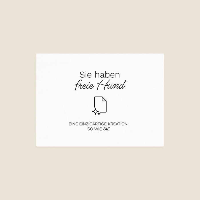 Tischnummern Hochzeit Querformat Recto Verso 14,5 x 10,5 cm