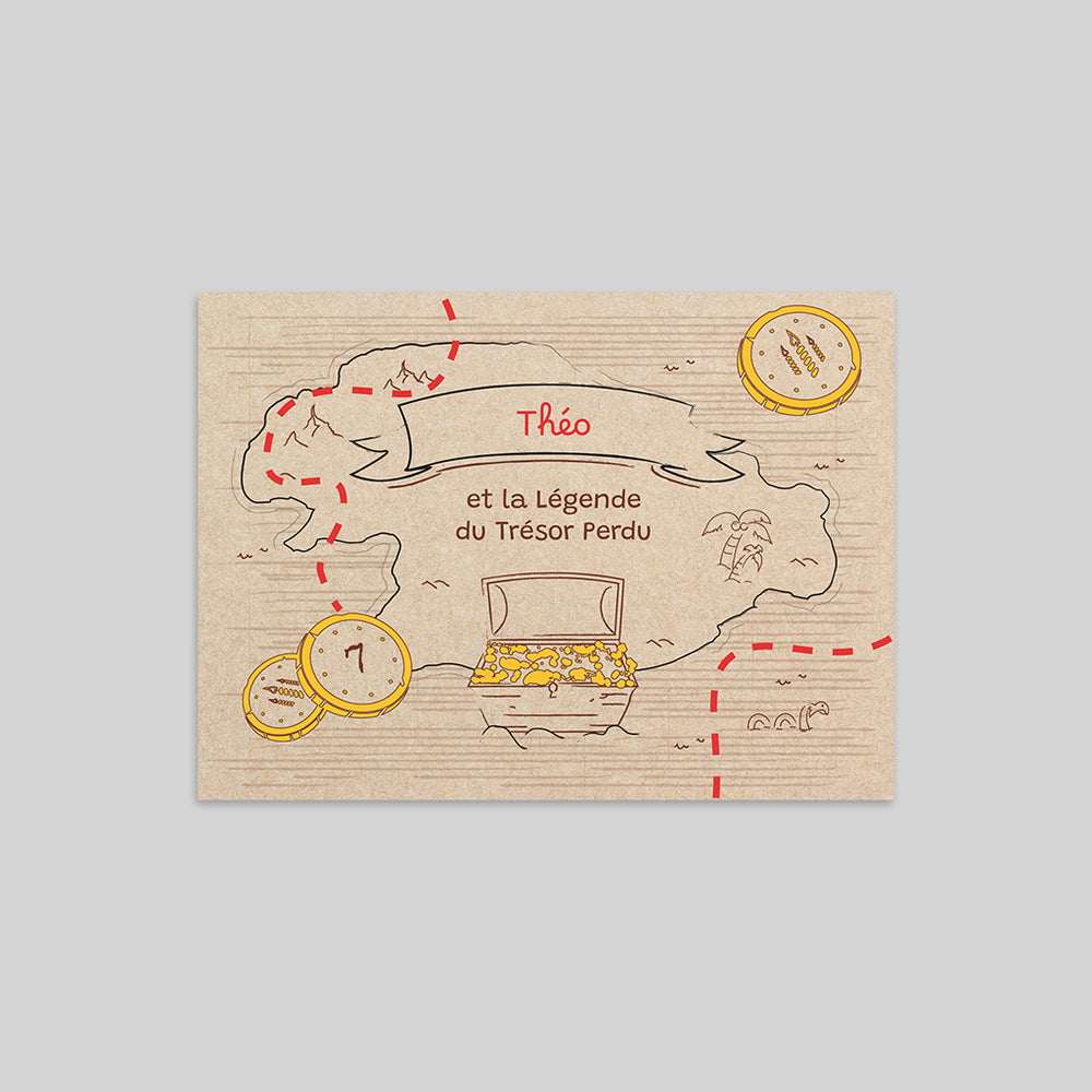 Carte au Trésor Pirate