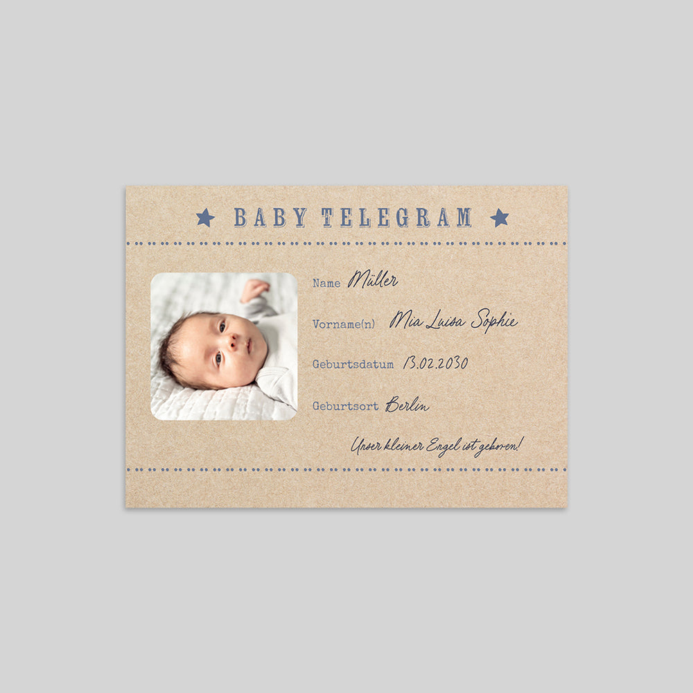Babys Telegramm