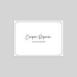 Carte postale élégante