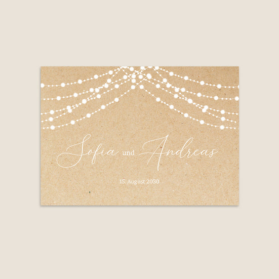 Kraft, Licht und Girlande