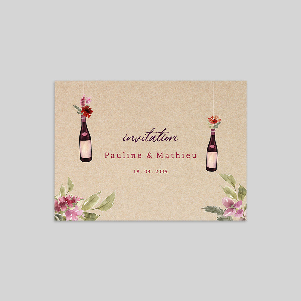Bouteilles de Vin Suspendues