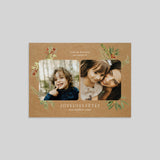 Kraft, photo et branches de houx