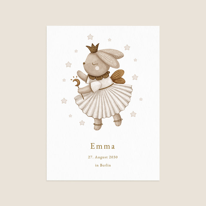 Les iconiques de Planet Cards Kleiner Hase und Sterne
