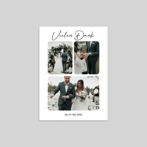 Dankeskarten Hochzeit