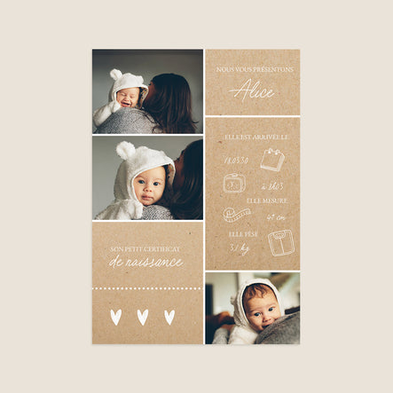Mon certificat de naissance