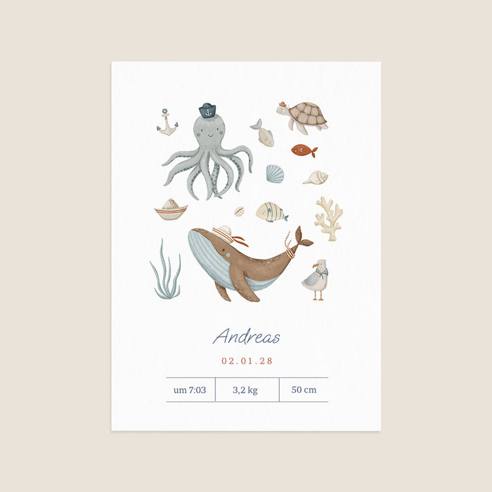 Les iconiques de Planet Cards Schatz der Meere