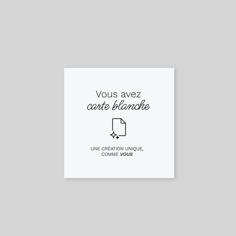 Carré Recto Verso 9,5 x 9,5 cm