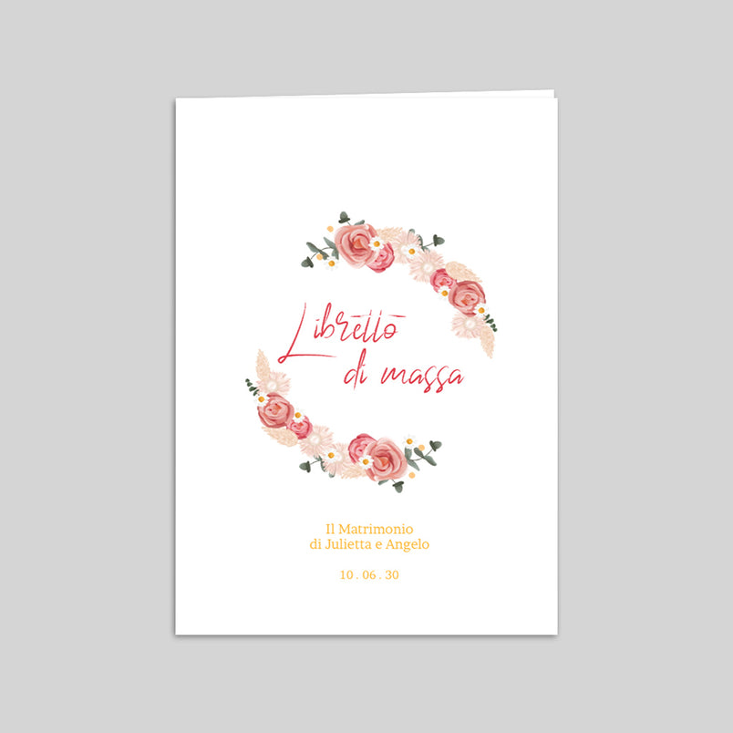 Libretto della messa nuziale