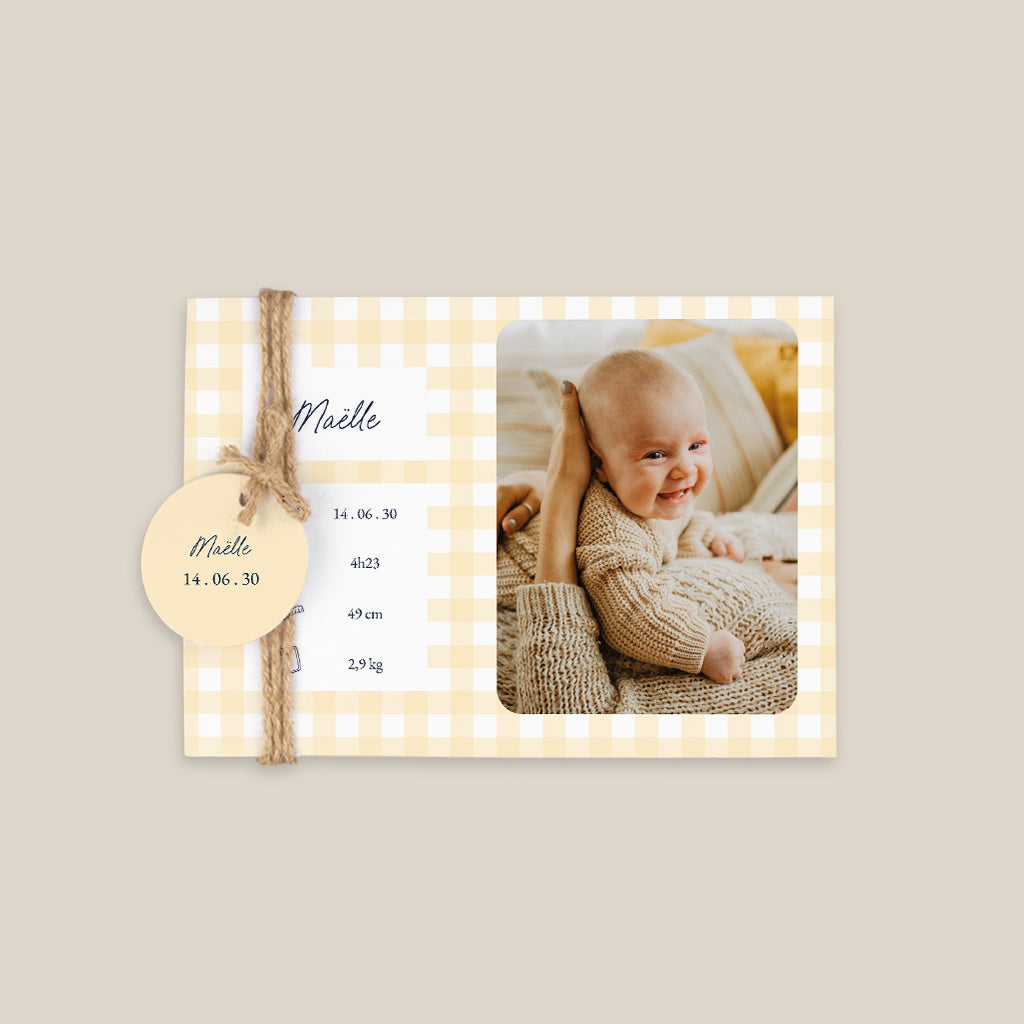 Geburtskarten mit Fuchs