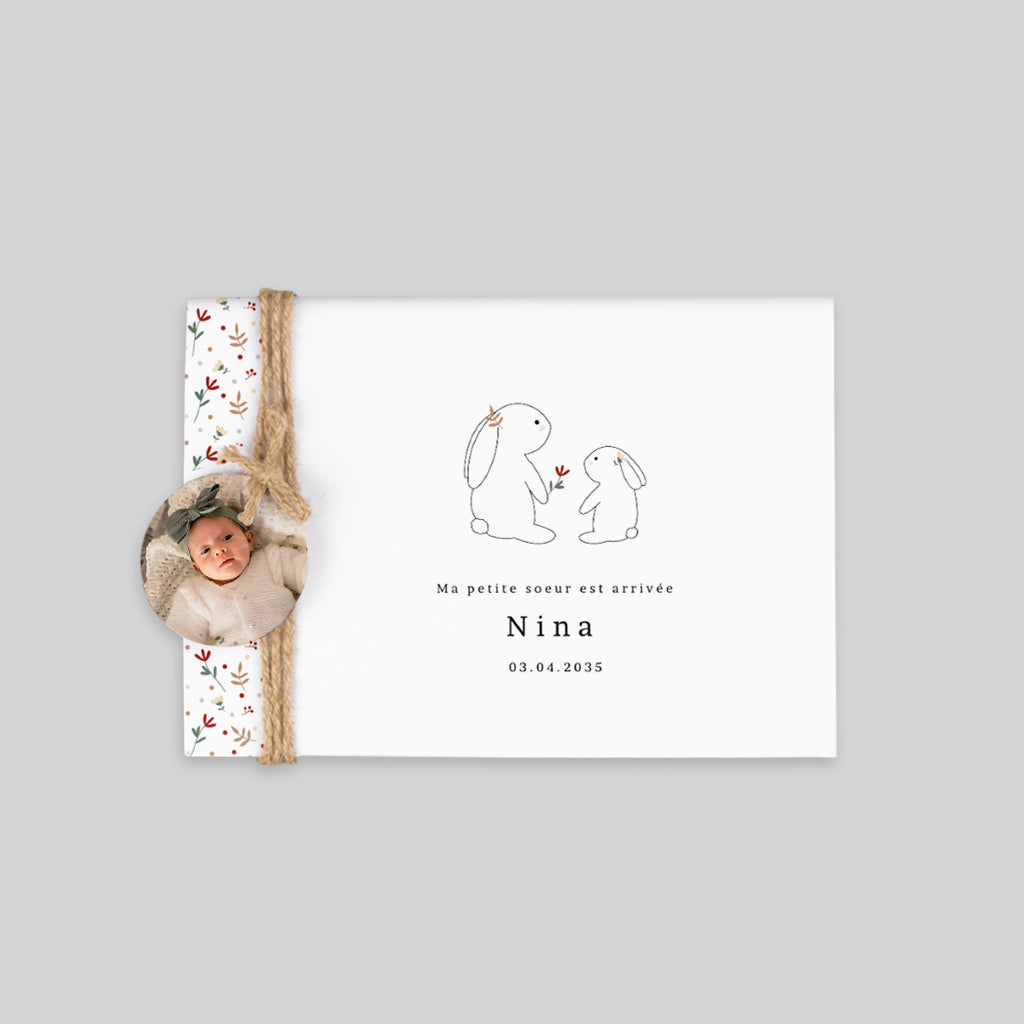 Geburtskarten Geschwister