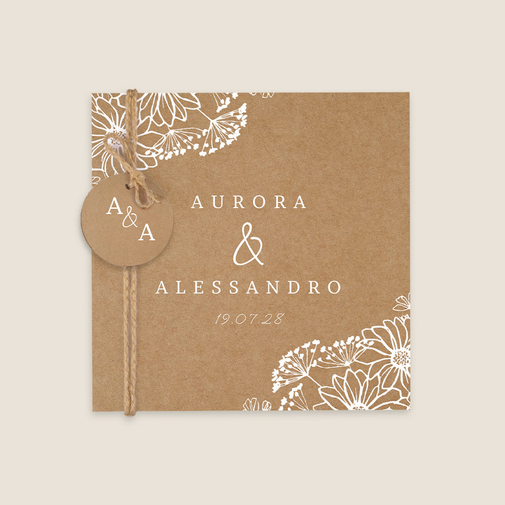 faire-part mariage champêtre