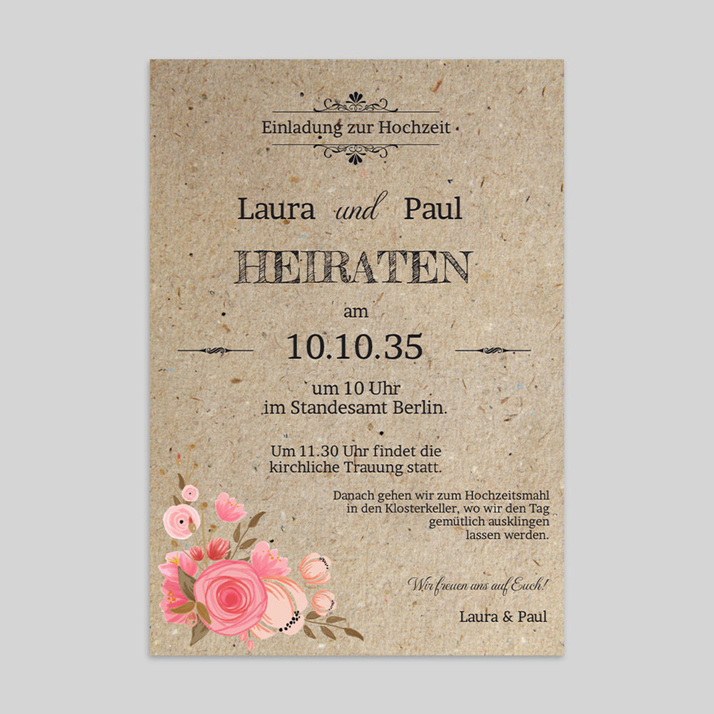 Vintage Rosenknospen