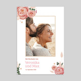 Getrocknete Blumen Gänseblümchen und Rosen