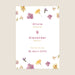 Faire-part mariage Herbier Romantique