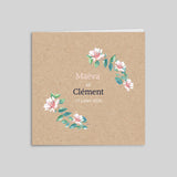 Kraft Et Fleurs Roses