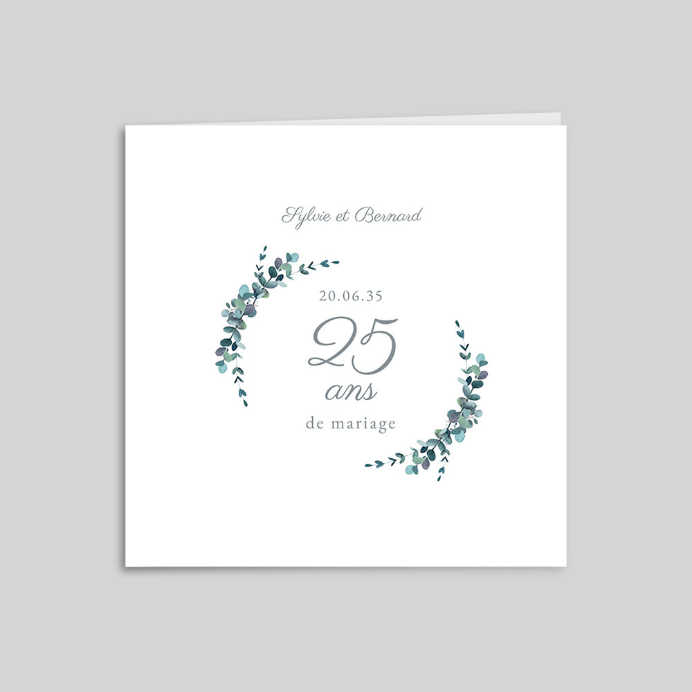 Couronne Eucalyptus et Argent