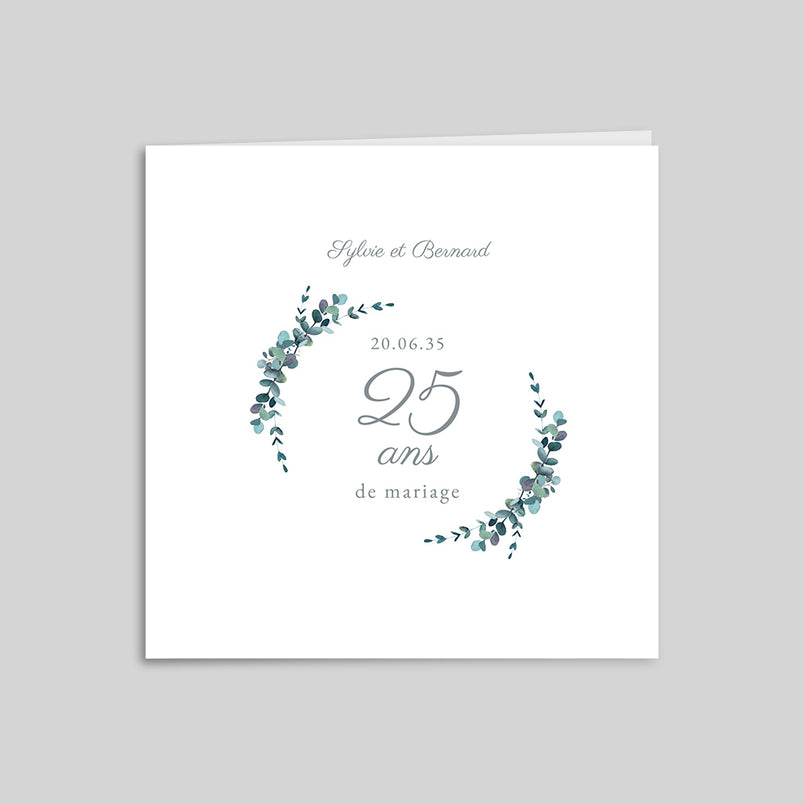 Couronne Eucalyptus et Argent