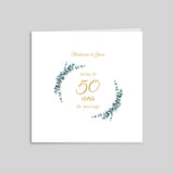 Couronne Eucalyptus et Or