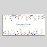 Jardin de Fleurs et aquarelle