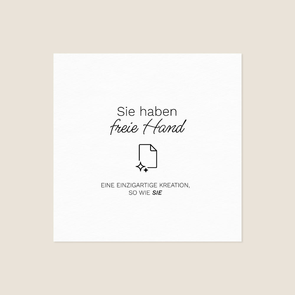 Quadratisch doppelseitig 14 x 14 cm