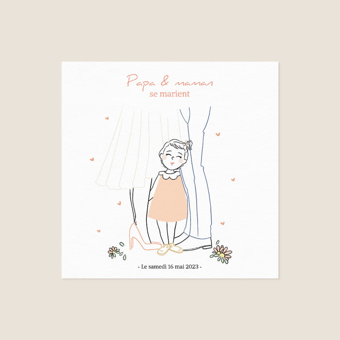 Les iconiques de Planet Cards Petite Fille d'honneur