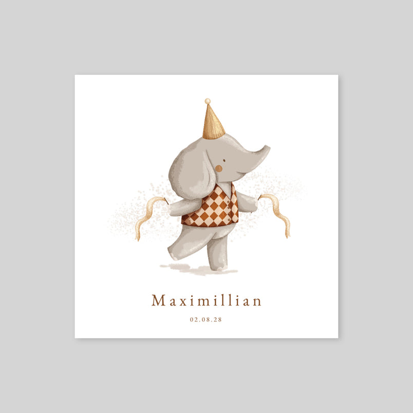 Kleiner Elefant im Zirkus