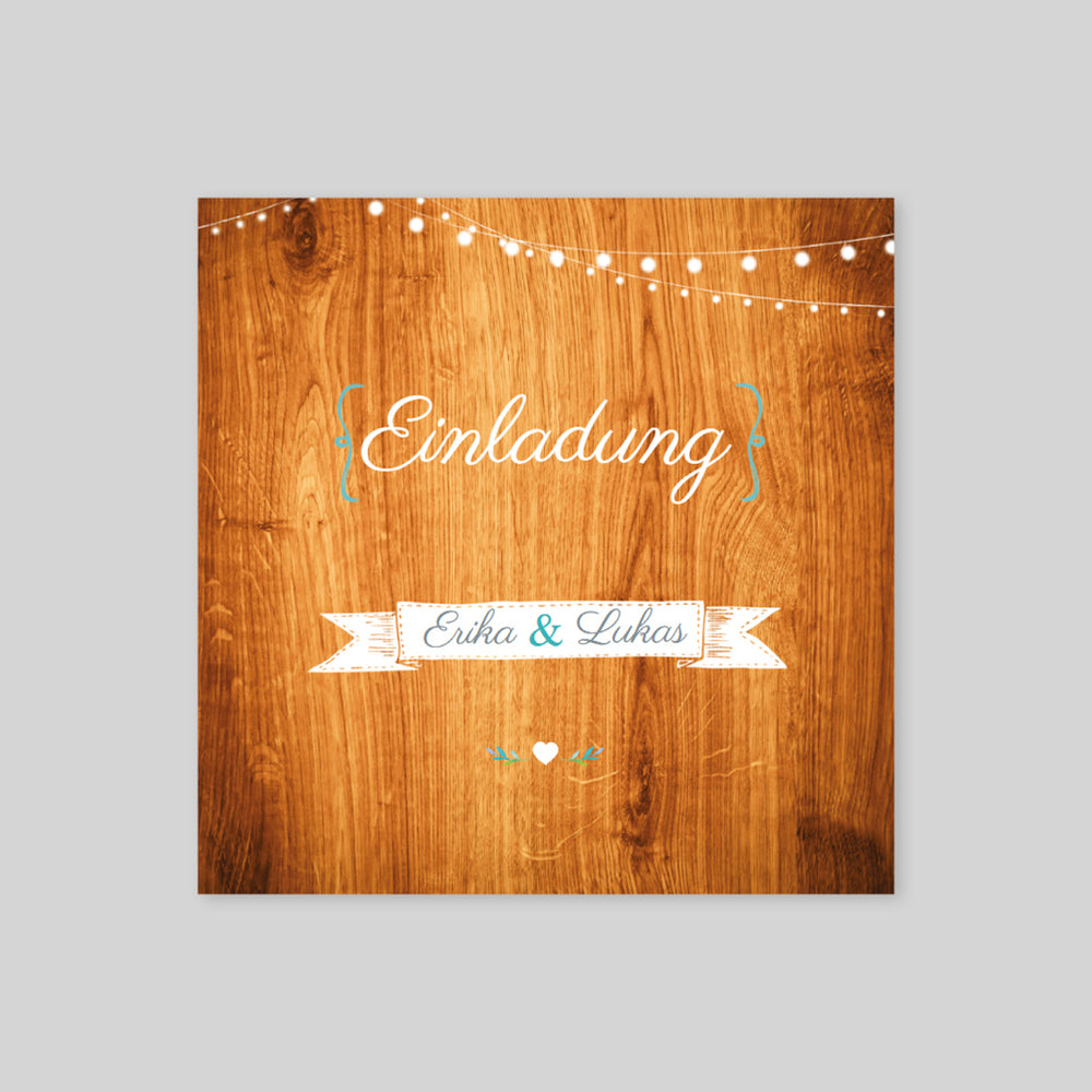 Holz und Glastopf