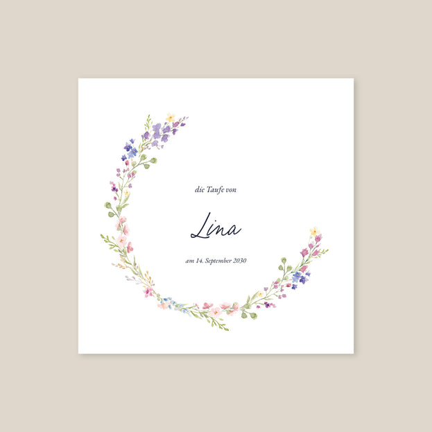 Aquarellblumen