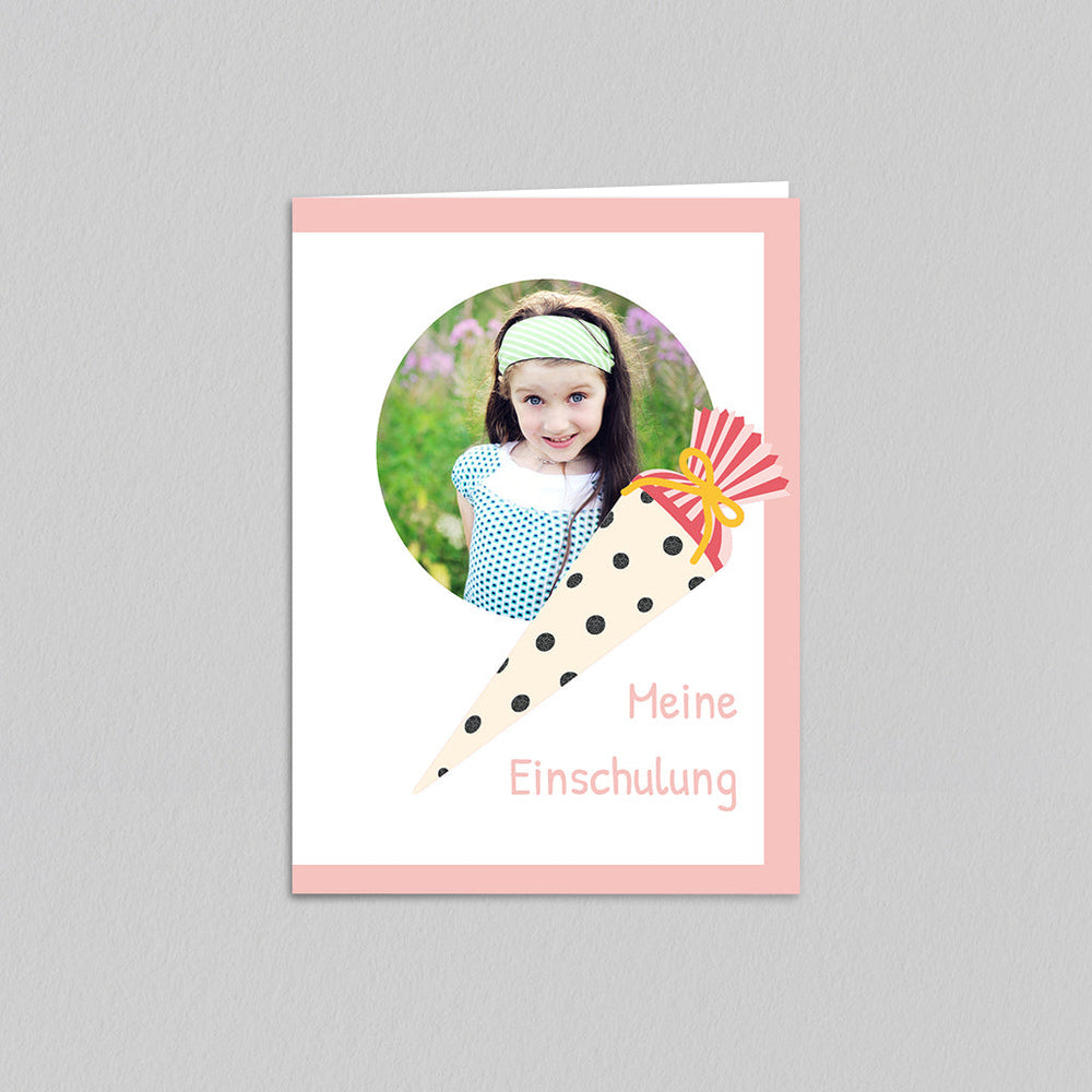Mädchenhafte Schultüte
