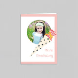 Mädchenhafte Schultüte