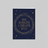 Goldene Weihnachtssterne