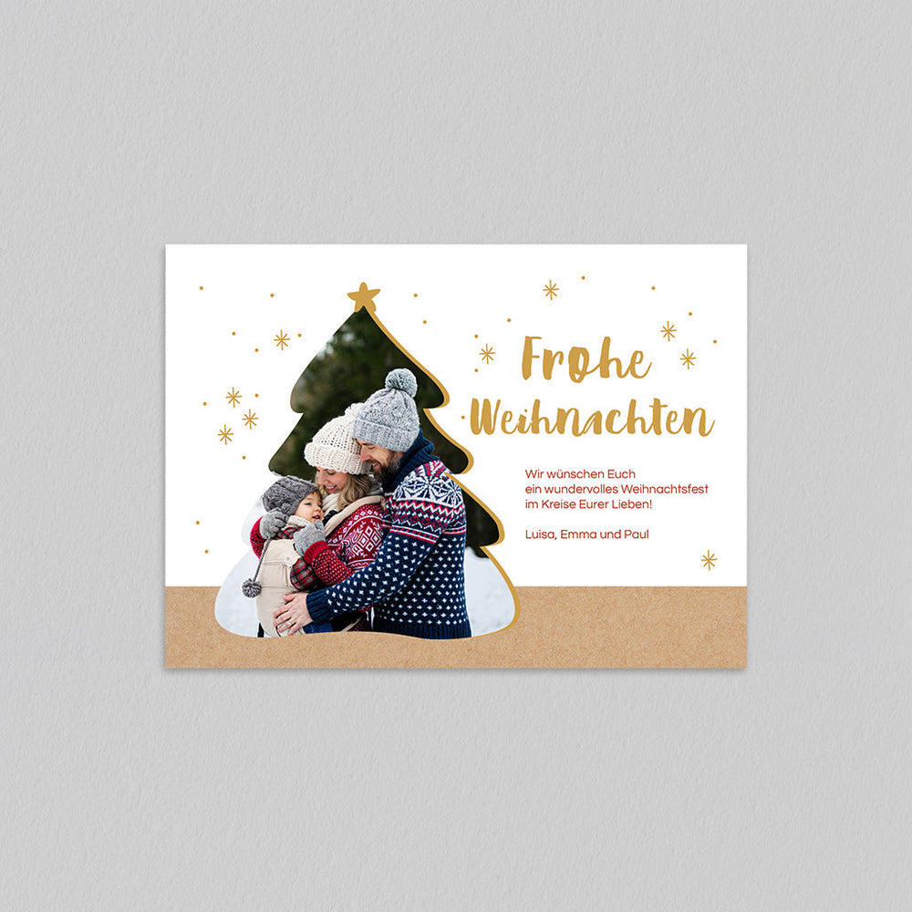 Fotomagnet-Tannenbaum
