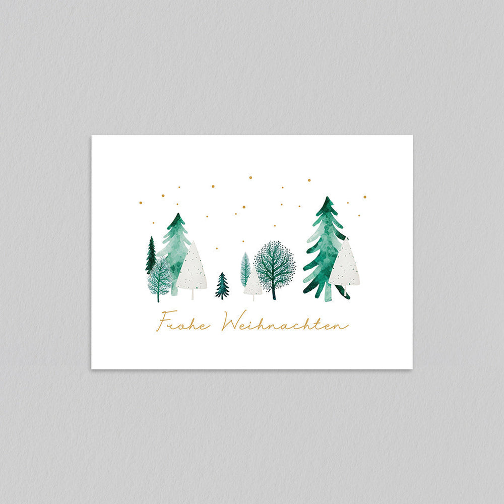 Weihnachtlicher Wald