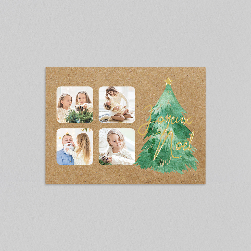 Sapin de Noël Kraft
