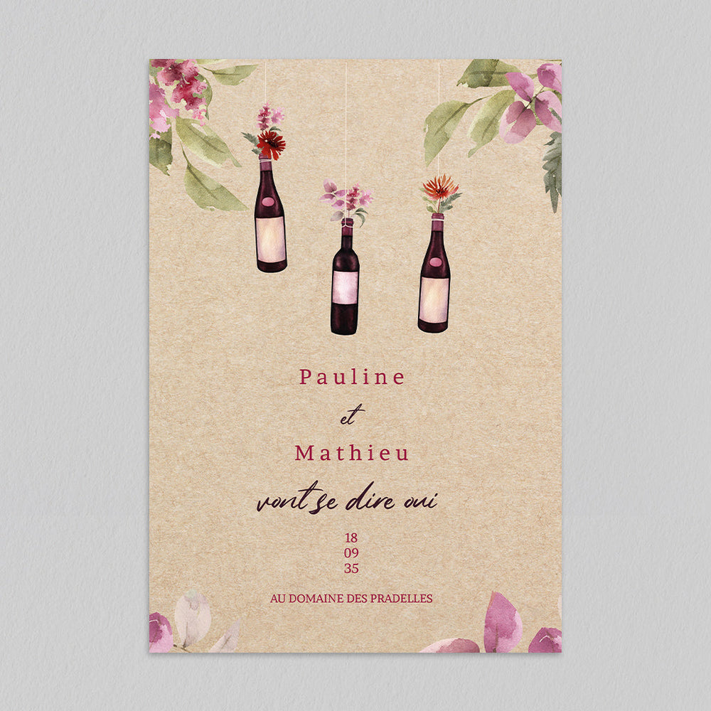 Bouteilles de Vin Suspendues