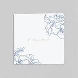 Elegante feine Blume