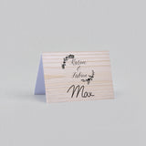 Floral sur bois tendre